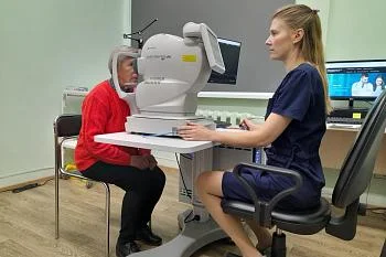 В поликлинике областной больницы заработал современный оптический томограф В поликлинике областной больницы заработал современный оптический томограф