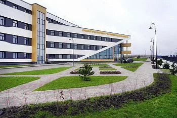 На онкоцентре завершены основные строительно-монтажные работы